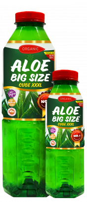 Напиток с крупными кусочками Алоэ Вера - BIG SIZE CUBE XXXL