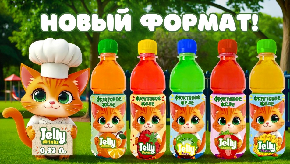 СКОРО НОВИНКА - Magic Fruit JELLY DRINKS